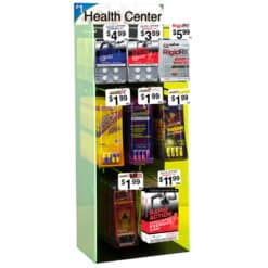 HEALTH CENTER CARDS PRE-PACK DISPLAY 180/DSP 1/CS