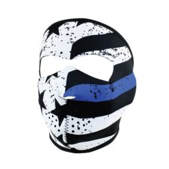Flag Thin Blue Line Neoprene Face Mask - Image 1