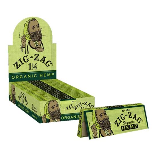 Zig Zag Organic Hemp 1 1/4 Rolling Papers Wholesale