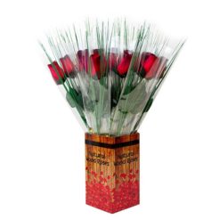 Wood Red Natural Roses