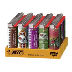Arizona Cardinals BIC Lighters 50CT/ Display