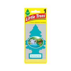 Rainforest Mist Little Trees Air Freshener offer the scent of bamboo waters, lush greens, and exotic flowers.