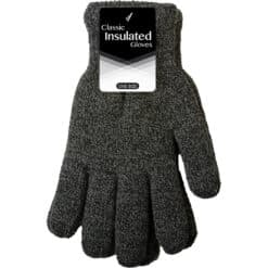 Classic Insulated Glove in black color with tag