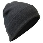Dark Gray Stretchable Winter Hats