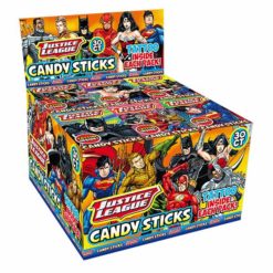Justice League Candy Sticks with Tattoo Inside - Image 1