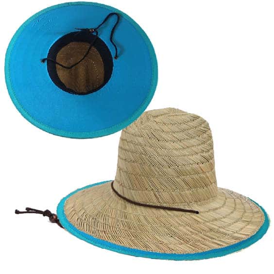 Blue Straw Hats with Sweatband CB Distributors, Inc.