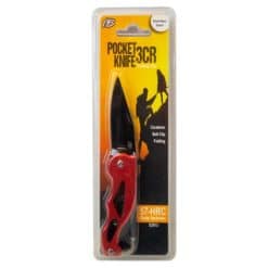 Pocket Knife Foldable, Carabiner & Clip - Image 1