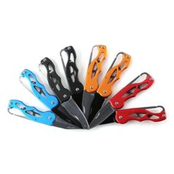 Pocket Knife Foldable, Carabiner & Clip - Image 2