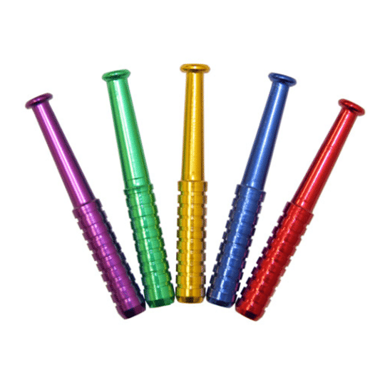 Assorted Metal Bat Shape Pipes