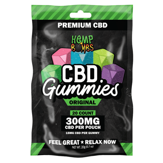 Hemp Bombs 300mg Original 20ct Gummies
