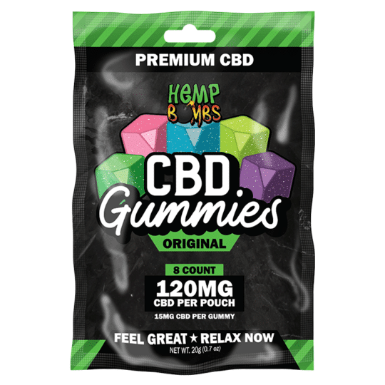 Hemp Bomb 120mg Original 8-ct Gummies