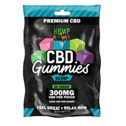 Hemp Bombs 300mg Melatonin 20ct Gummies