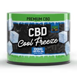 Hemp Bombs 100mg Cool Freeze 1oz jars front view