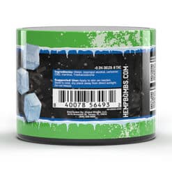 Hemp Bombs 100mg CBD Cool Freeze Rub 1oz Jars side view