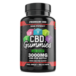 Hemp Bombs 3000mg High Potency 100ct Gummies 30mg Per Gummy