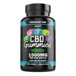 Hemp Bomb 1500mg Melatonin 100ct Gummies 15mg Per Gummy