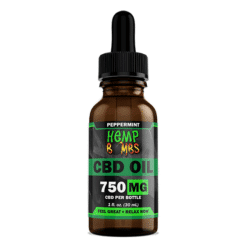 Hemp Bombs 750mg Peppermint Oil 30ml Bottles