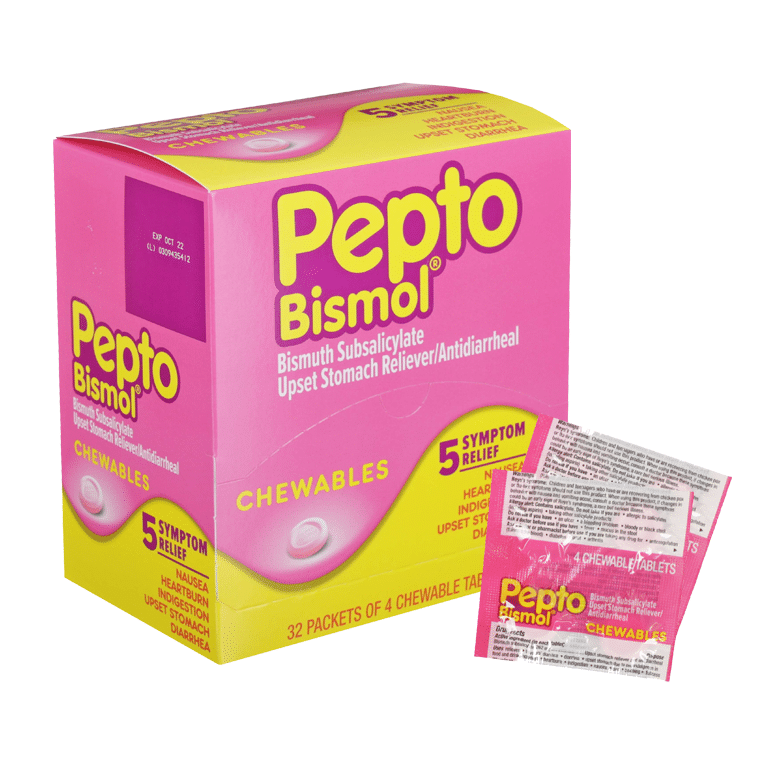 Pepto-Bismol Digestive Relief Chewable Tablets | CB Distributors