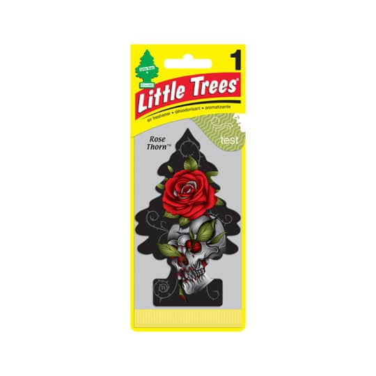 Little Trees Rose Thorn Car Air Freshener Pre-Packed Singles