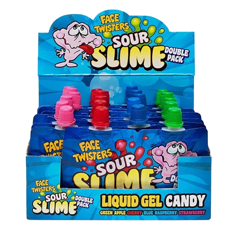 Face Twisters Sour Slime Double Pack CB Distributors