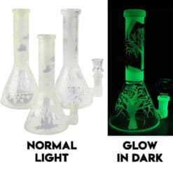 Water Pipes 8" Glow in the Dark