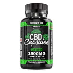 Experience wellness benefits with easy-to-take 15mg Hemp Bombs Capsules.