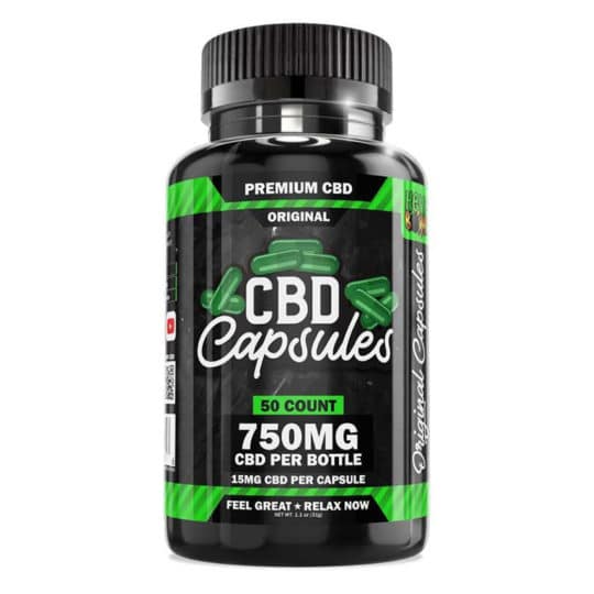 Hemp Bombs Capsules are convenient to take on the go.