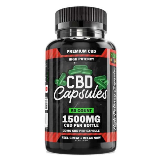 Hemp Bombs High Potency 50 Count Capsules