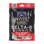 Delta-8 Goji Berry Burst Gummies 300mg