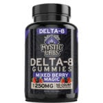 Delta-8 Mixed Berry Magic Gummies 1250mg Bottles