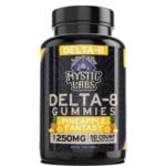 Delta-8 Pineapple Fantasy Gummies 1250mg Bottles