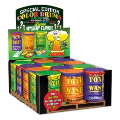 Toxic Waste Candy with Special Edition Color Drums Wholesale