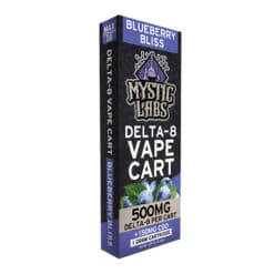 Mystic Labs Delta-8 Blueberry Bliss Vape Cart 500MG