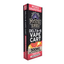 Mystic Labs Delta-8 Wicked Grapefruit Vape Cart 500MG