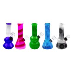 Glass Water Pipes 5" Mix Designs