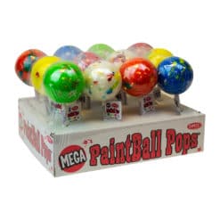 Paintball Mega Pops 4.8oz Jawbreaker Lollipops