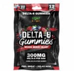 300mg Mixed Berry Blast Delta 8 Gummies