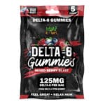 125mg Mixed Berry Blast Delta 8 Gummies