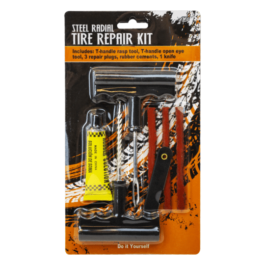 Steel Radial Tire Repair Kit 7-Piece