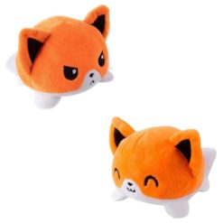Cat Happy/Sad Reversible Plush Toy
