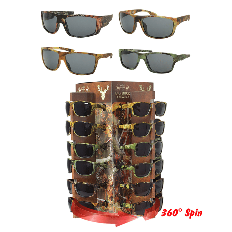 Big Bucks Men’s Camo Sunglasses Buy Wholesale CB Distributors