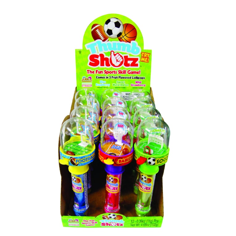 Thumb Shotz Skill Game & Lollipop - CB Distributors