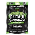 300mg Electric Lime Delta 8 Gummies