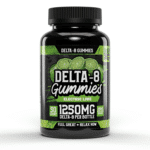 1250mg Electric Lime Delta 8 Gummies