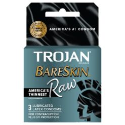Trojan BareSkin Raw 3ct Condoms