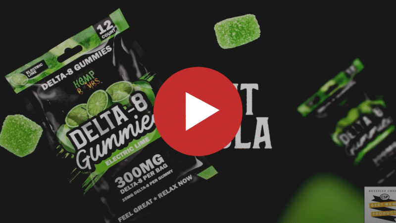 WATCH On YouTube: Electric Lime Delta 8 Gummies