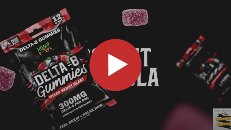 WATCH On YouTube: Mixed Berry Blast Delta 8 Gummies