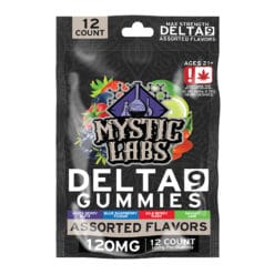 Mystic Labs 120mg Delta-9 Assorted Gummies 12-pack