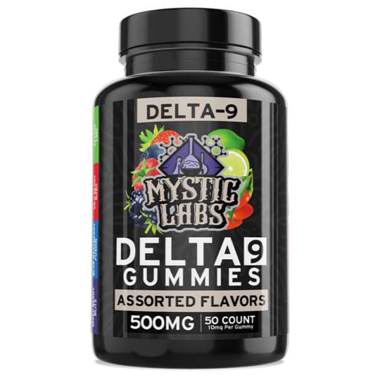 Mystic Labs 500mg Delta-9 Assorted Gummies 50ct