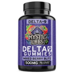 Mystic Labs 500mg Delta-9 Berry Gummies 50ct